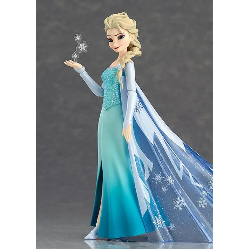 맥스 팩토리 오리지널 피그마 308 엘사 & 올라프 145mm 애니메이션 액션 피규어 소년용 장난감 크리스마스 선물 수집용 모델 장식품