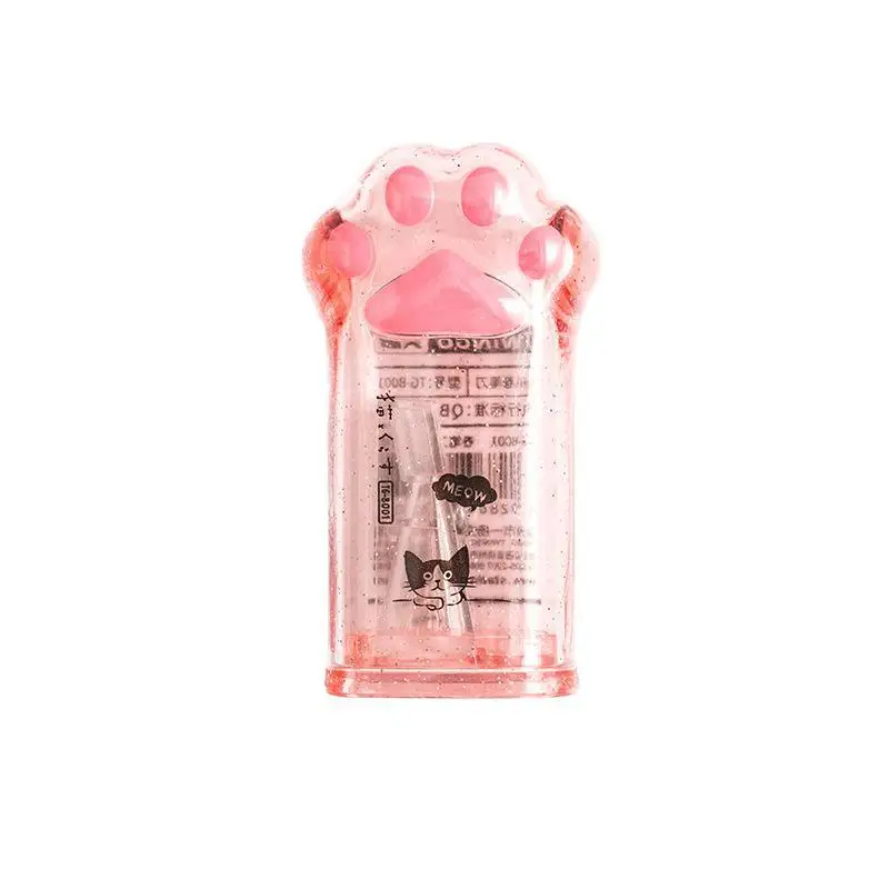 1pcs Sharpener Pencil Cute Cat Paw School Supplies Back To School Kawaii Stationery