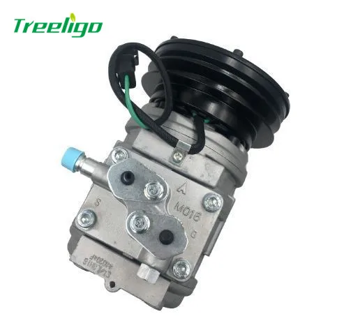 Denso 10PA15C Ac Compressor For Komatsu Air Compressor used for Excavator Model PC200-6 20Y-979-3111 447100-3460 78996 98319