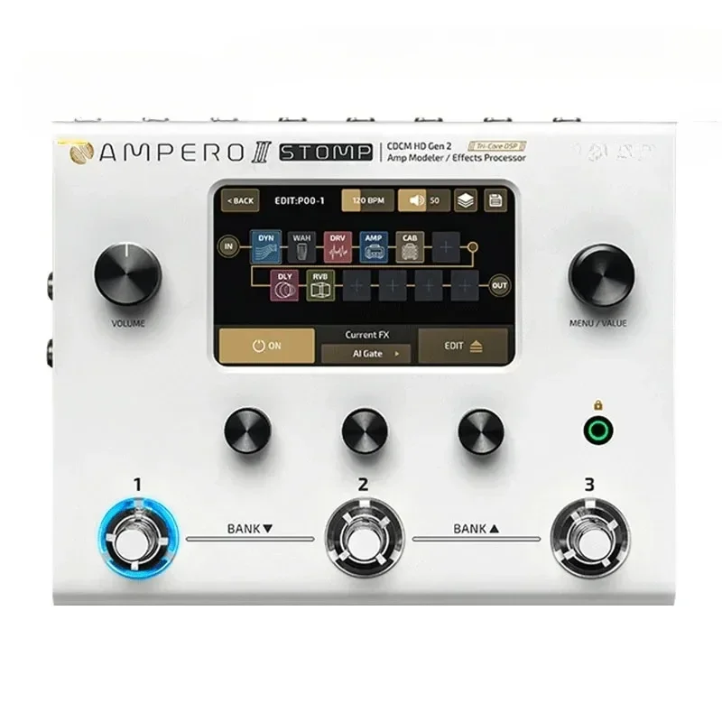 

Suitable for The Original Ampero II STOMP Multi Effect Pedal Processor MP-300