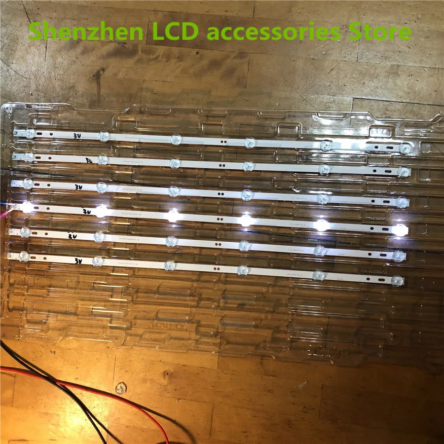 Per Changhong LED32C1000n barra di retroilluminazione TV LCD EX-32054001-3B573-0-1 6leds 57CM 3V 100% nuovo