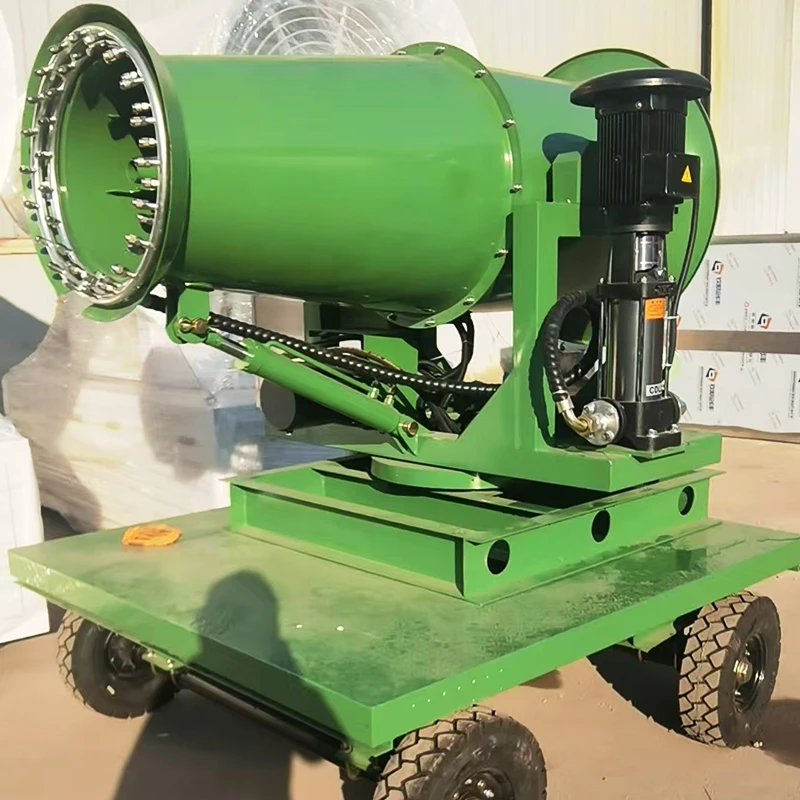 Fog Cannon Mist Spraying Machine 56M For Wide Area Livestock Sanitation Orchard Fruit Tree Spraying Mine Dust Blower
