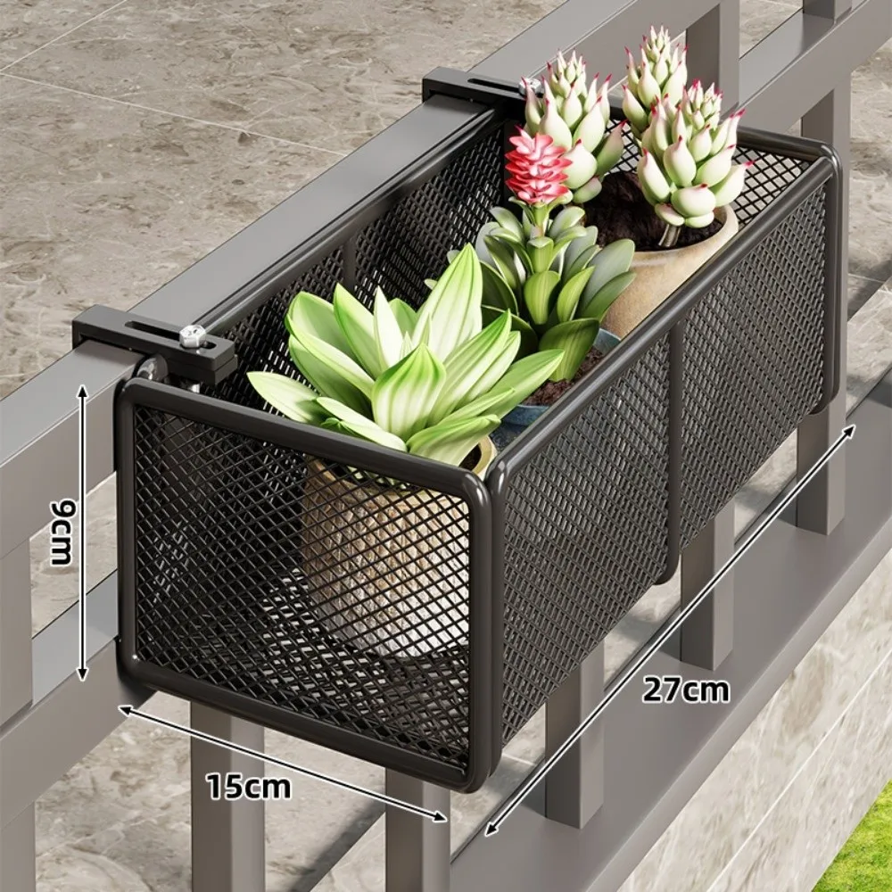High Quality Iron Art Flower Pot Stand Hanging Design Multi-purpose Hanging Plant Holder Plant Pot Holder Balcony