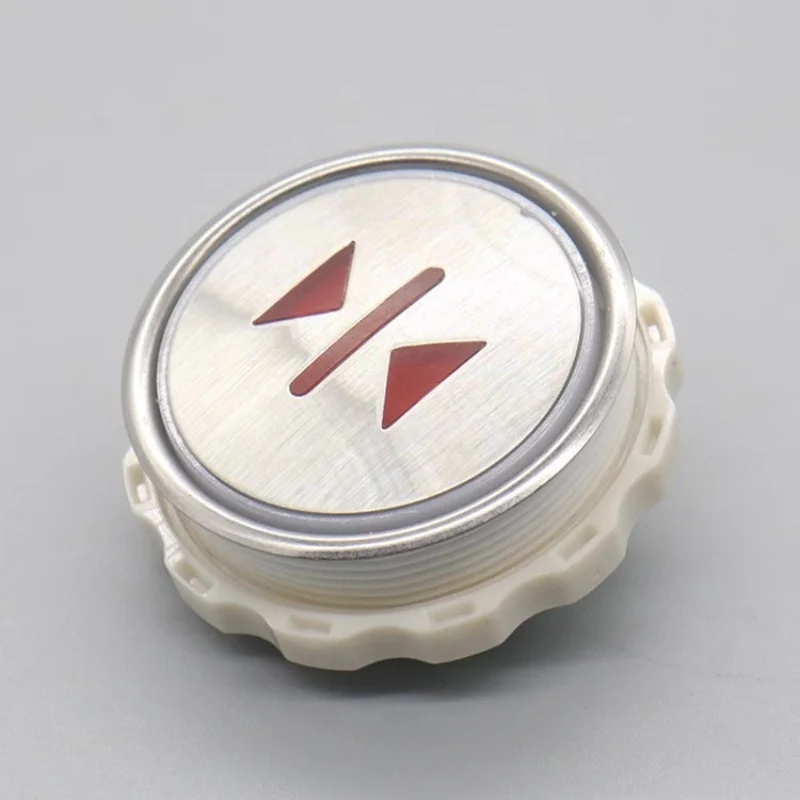 5PCS Elevator Button NY20041659H03 A4N28797 A4J28796 For Jiangnan Jiajie Round Red/Blue Light Elevator Accessories Diameter 32MM