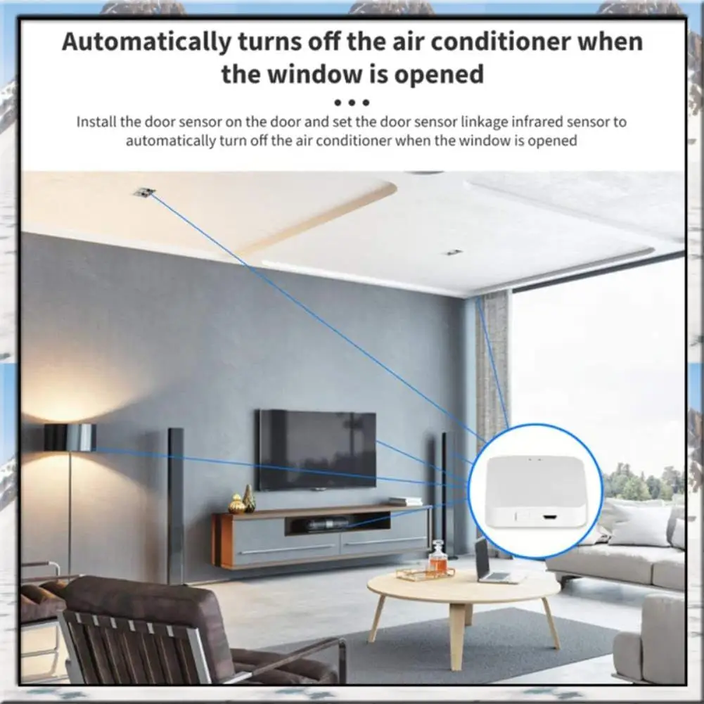 

Инновационный шлюз Tuya Zigbee 3.0, Wi-Fi, беспроводной пульт дистанционного управления, компактный умный домашний хаб, совместимый с Alexa и Google Home.