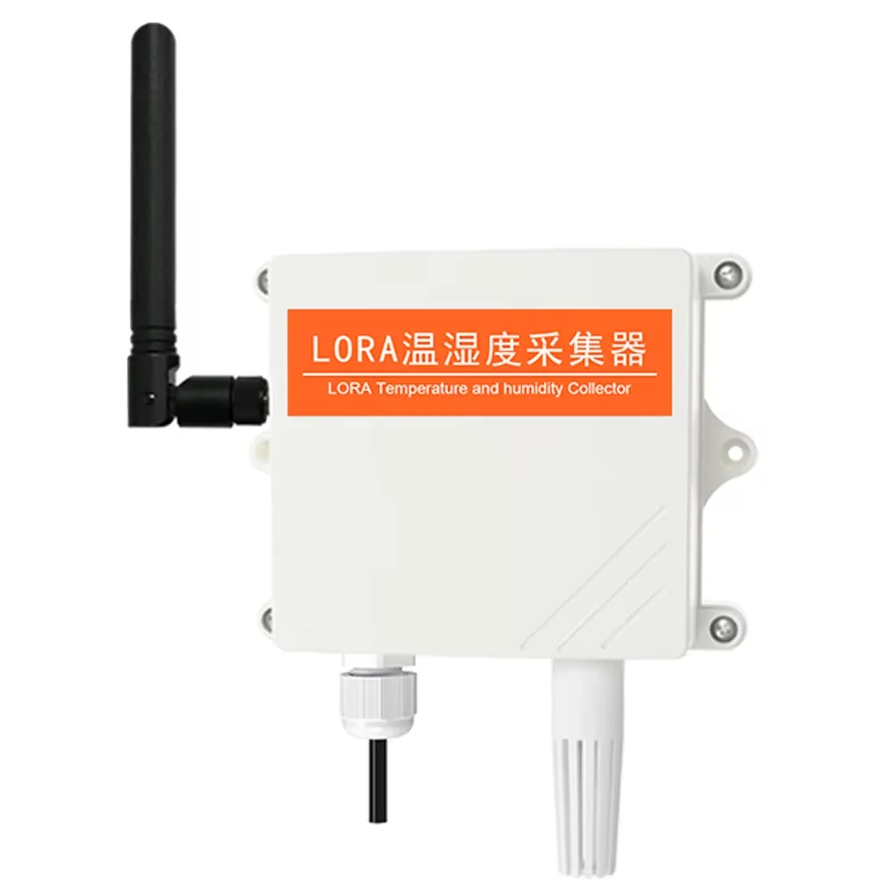 Wireless LORA Temperature and Humidity Sensor High-Precision Waterproof and Dustproof Temperature Transmitter Humidity Meter