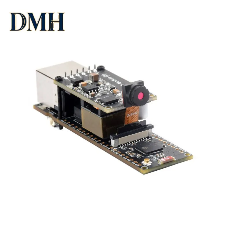 

Плата разработки DMH-Waveshare ESP32-S3 ETH, порт Ethernet RJ45 10/100 Мбит/с, поддержка Wi-Fi и Bluetooth, двухъядерный процессор 240 МГц