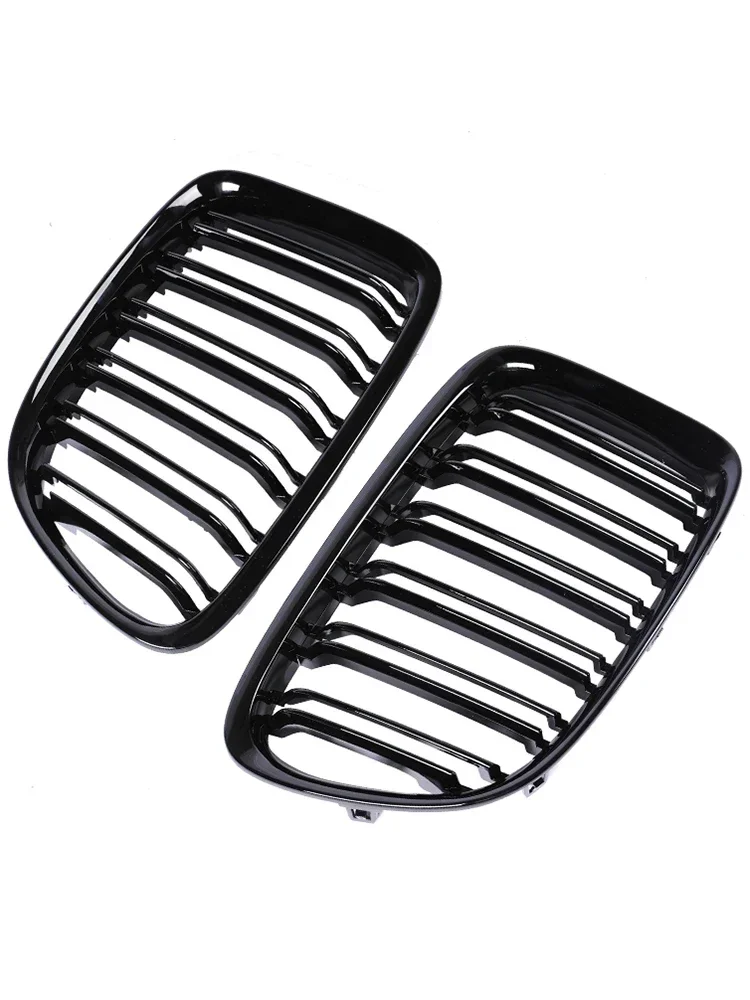 Front Kidney Racing Grille Facelift Air Center M Color Grill Cover For BMW X1 Series E84 2009-2016 SDrive XDrive Car Accessories