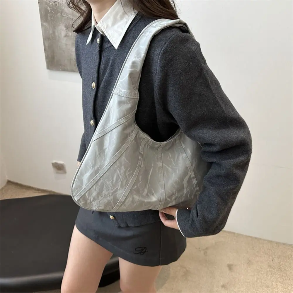 

Fashion Shoulder Bag Vintage Hobo Bag Large Capacity Handbag Underarm Bag Fashionable Minority Design Crescent Bag Girls