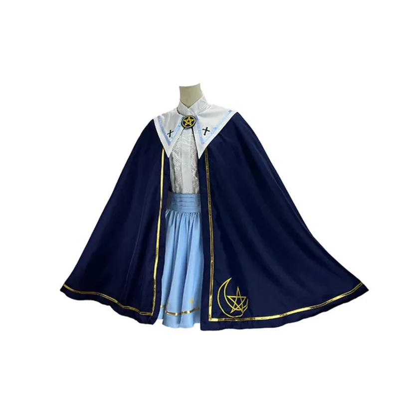 Setelan Cosplay Card Captor Sakura Gaun Tomoyo Daidoji Kostum Karnaval Halloween