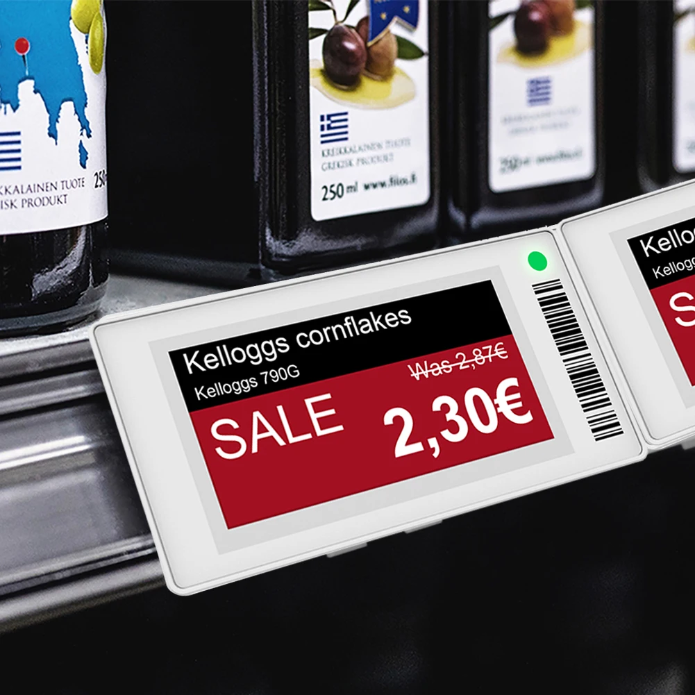 Módulo Epaper de 2,1 polegadas e 2,9 polegadas Tela FT E-paper E-Ink Tela de exibição EInk Cartão de etiqueta de preço eletrônico Versão BT com aplicativo