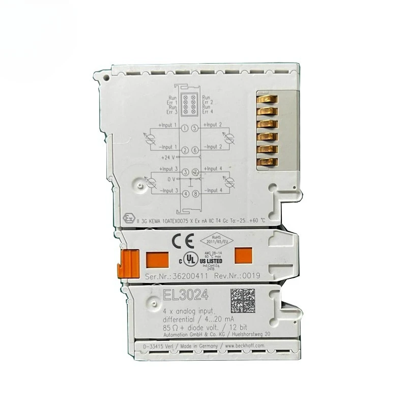 

Модуль EL3024, новый оригинальный модуль ПЛК, в наличии на складе