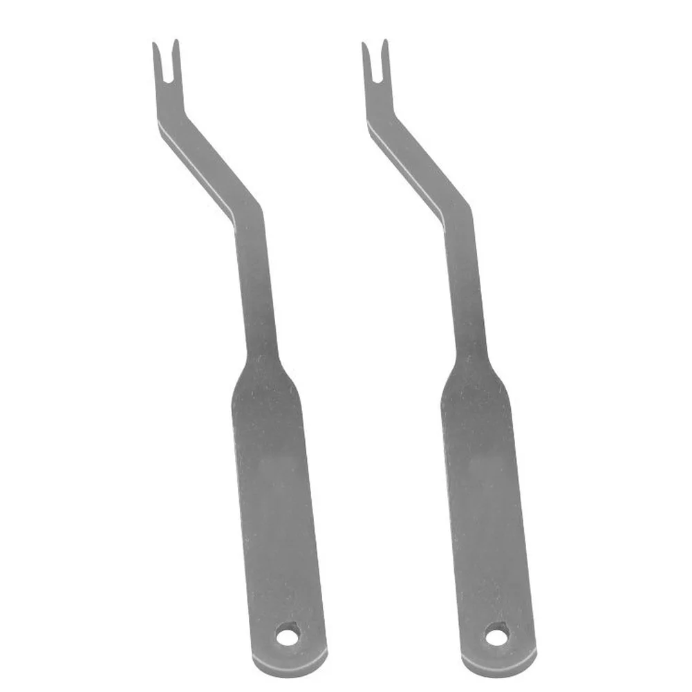 Sun Visor Removal Tool Stainless Steel Sunshade Clip Pry Bar for Car Interior Maintenance with Comfortable Grip