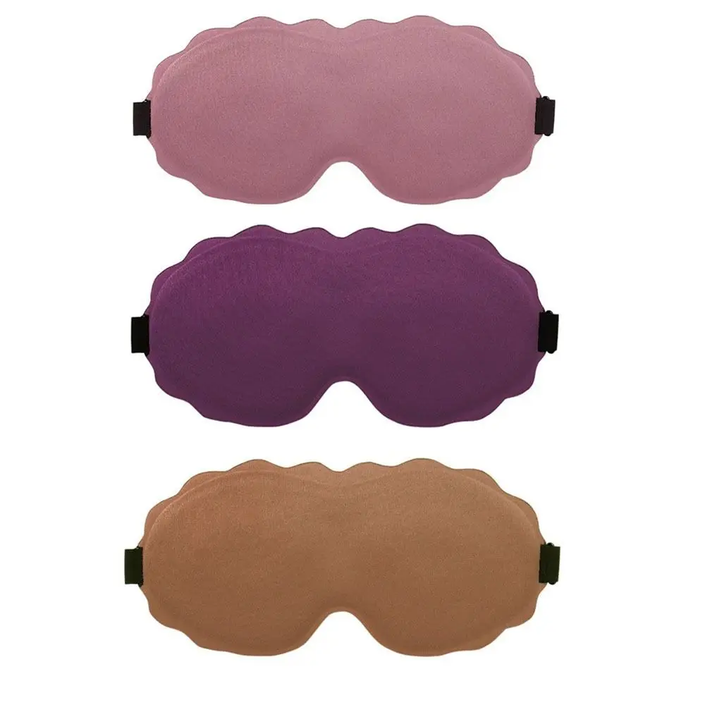 

Портативная 3D маска для сна, повязка на глаз, регулируемая легкая нашивка для ночного сна, мягкая дышащая дорожная маска для глаз, офисная