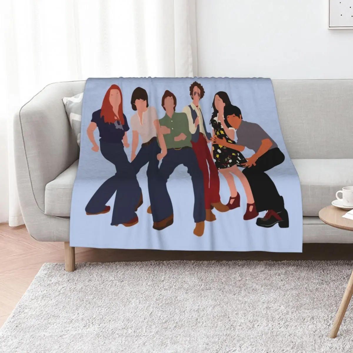 

That 70's Show Gang Throw Blanket Loose Baby Stuffeds Blankets For Sofas Blankets