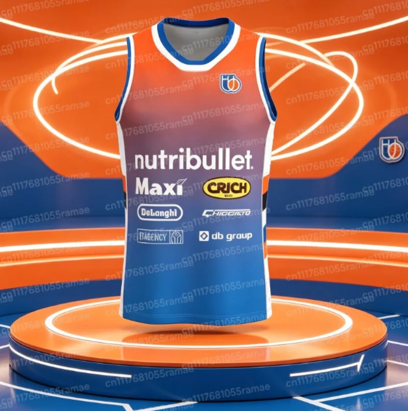 Italian Sleeveless Basketball Shirt Quick Drying Sleeveless Basketball Jersey Casual Tee for Vests Fans FamilyMatching