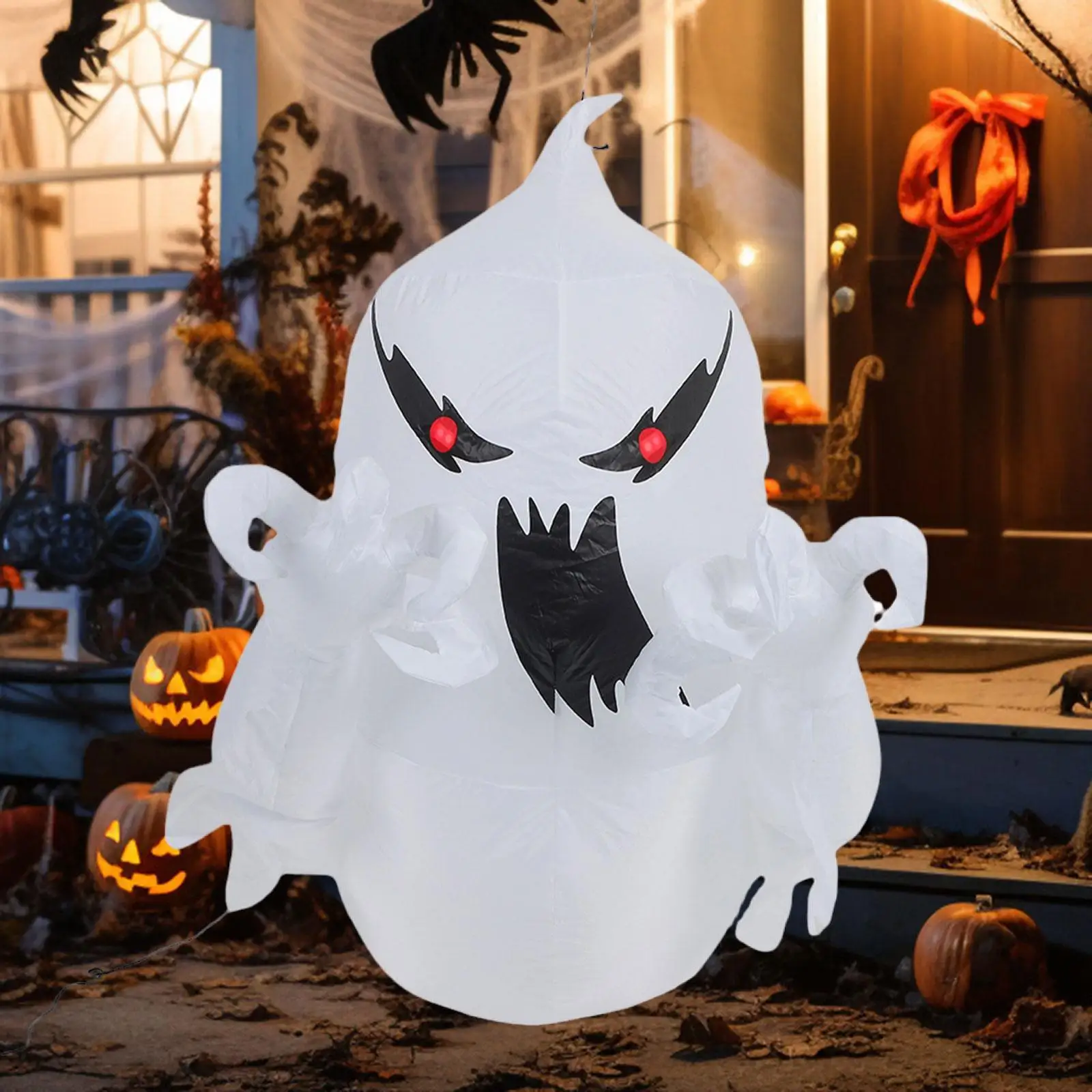 

Хэллоуин Надувное Украшение Призрака Жуткий Страшный Декоративный Встроенный Свет для Крыльца Крытый Открытый Вечеринка Фестиваль Задний Двор