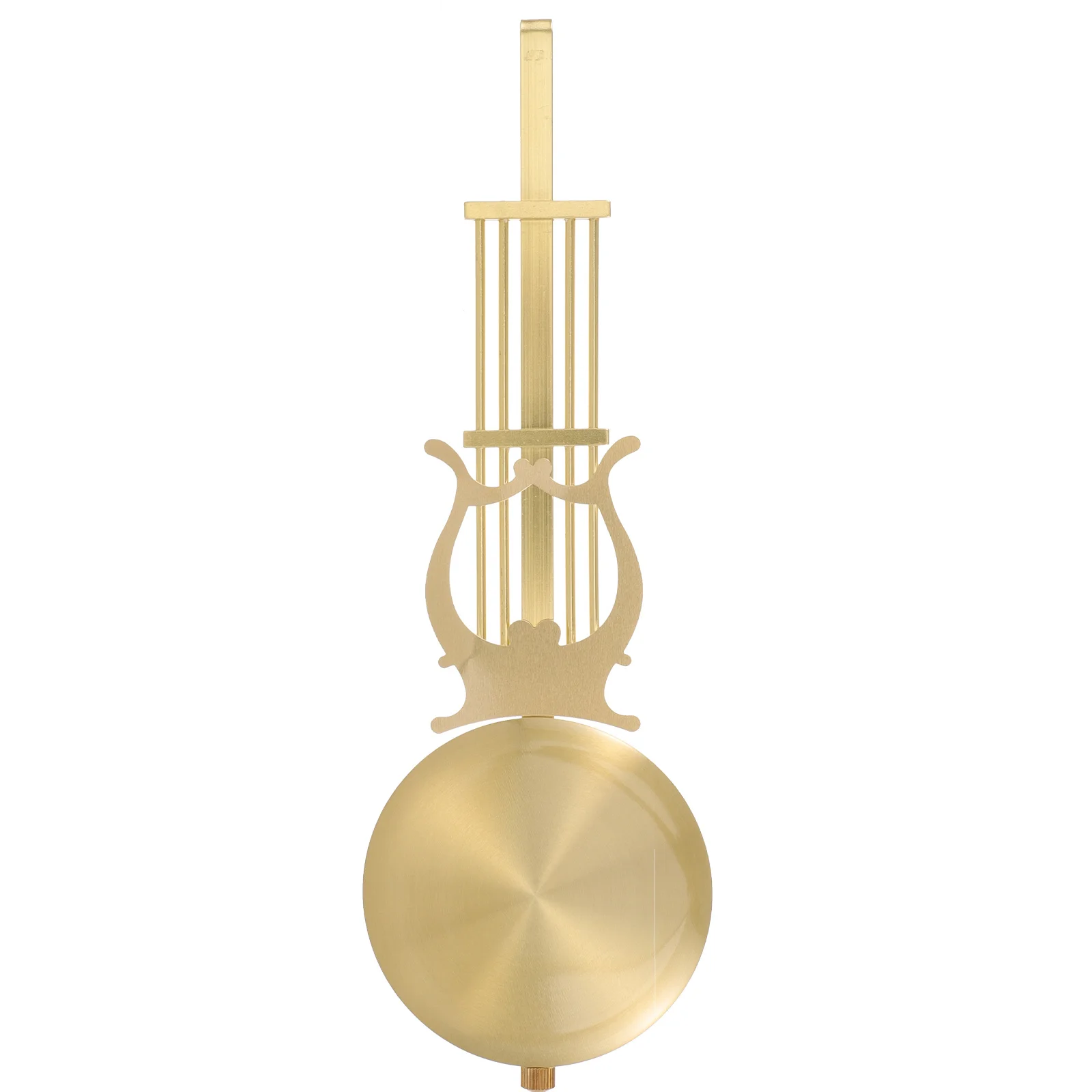 

Golden Clock Pendulum Wall Clocks Replacement Accessories Small Metal for Quartz