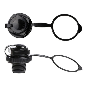 2 adet hava valfi şişme bot Spiral hava fişleri enflasyon yedek vida hızlı deflasyon için şişme bot Kayak Airbed