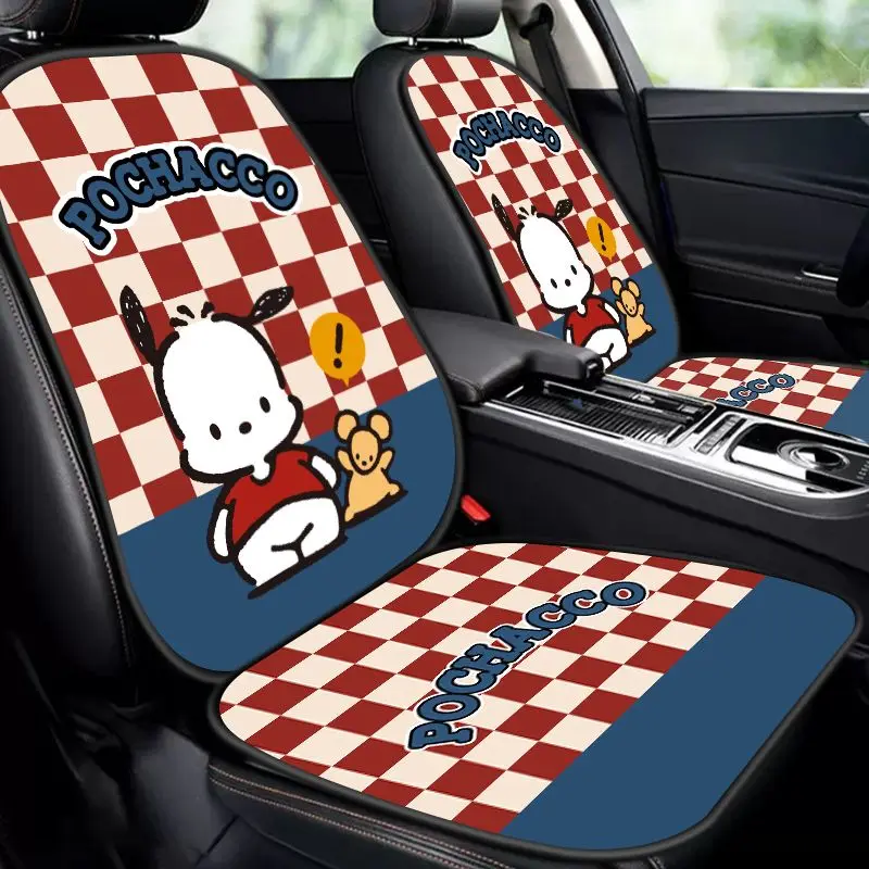 

Sanrio Pacha мультяшный автомобильный наполовину Чехол Подушка для сиденья Нескользящая грязеотталкивающая универсальная Милая украшение для женщин и детей автомобиля