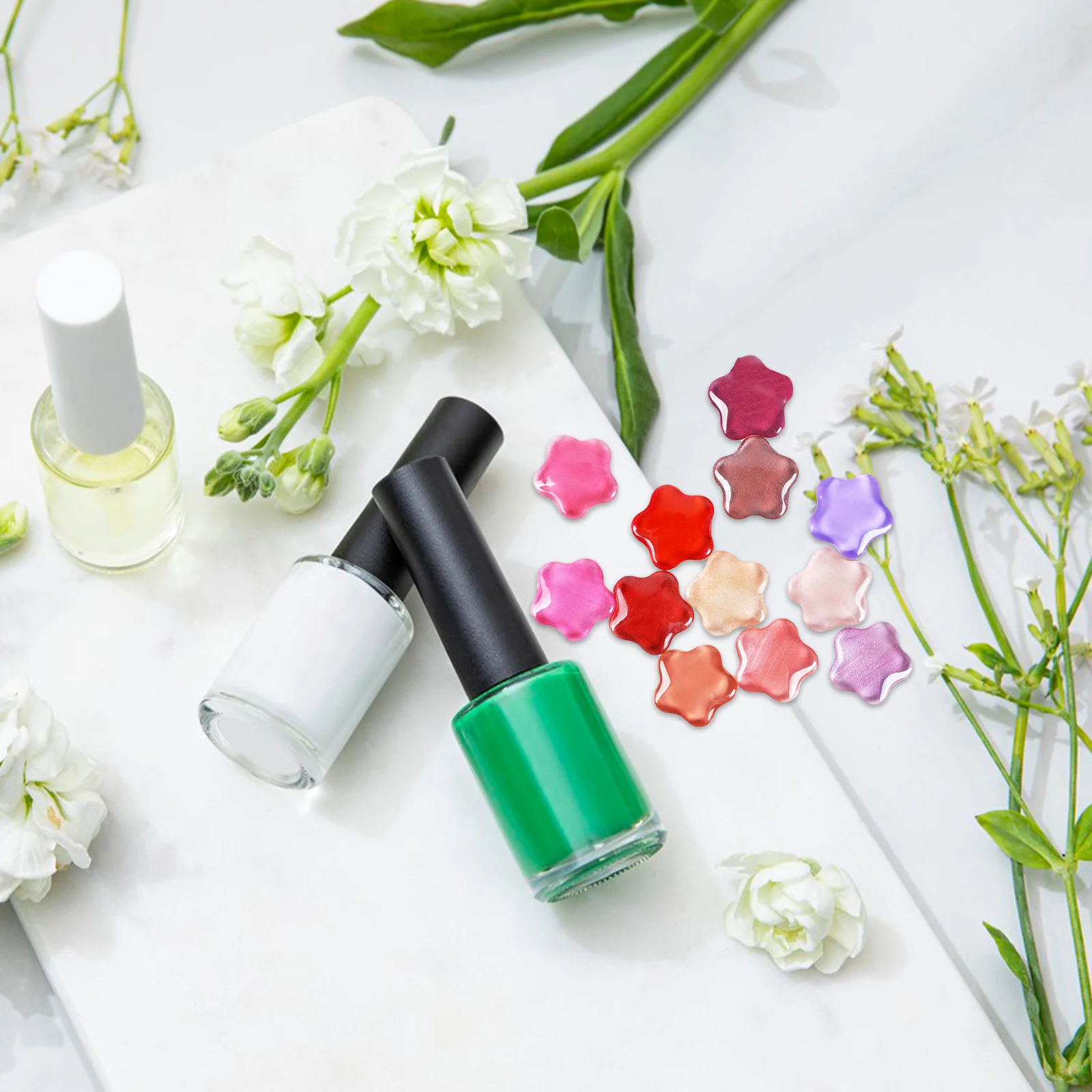 Рисунок 3 - стеклянные бусины в форме звезды