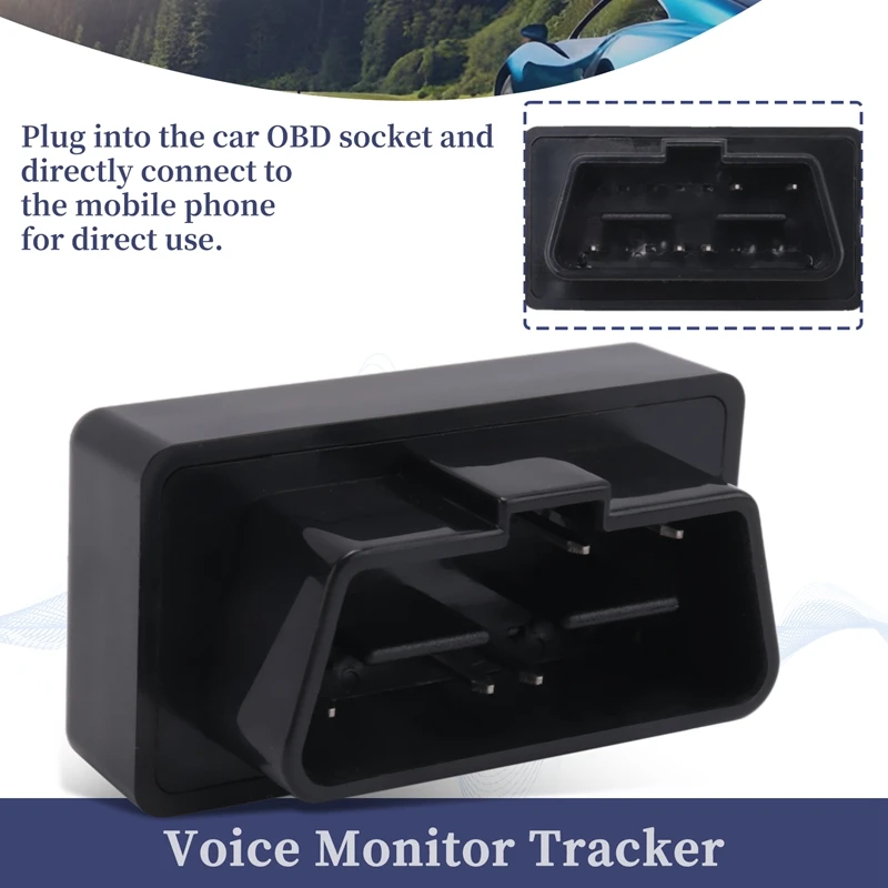 Mini Car GPS Tracker OBD Car Finder GPS Monitor Locator Find My APP OBD GPS Voice Monitor Tracker Gps Tracker For Car