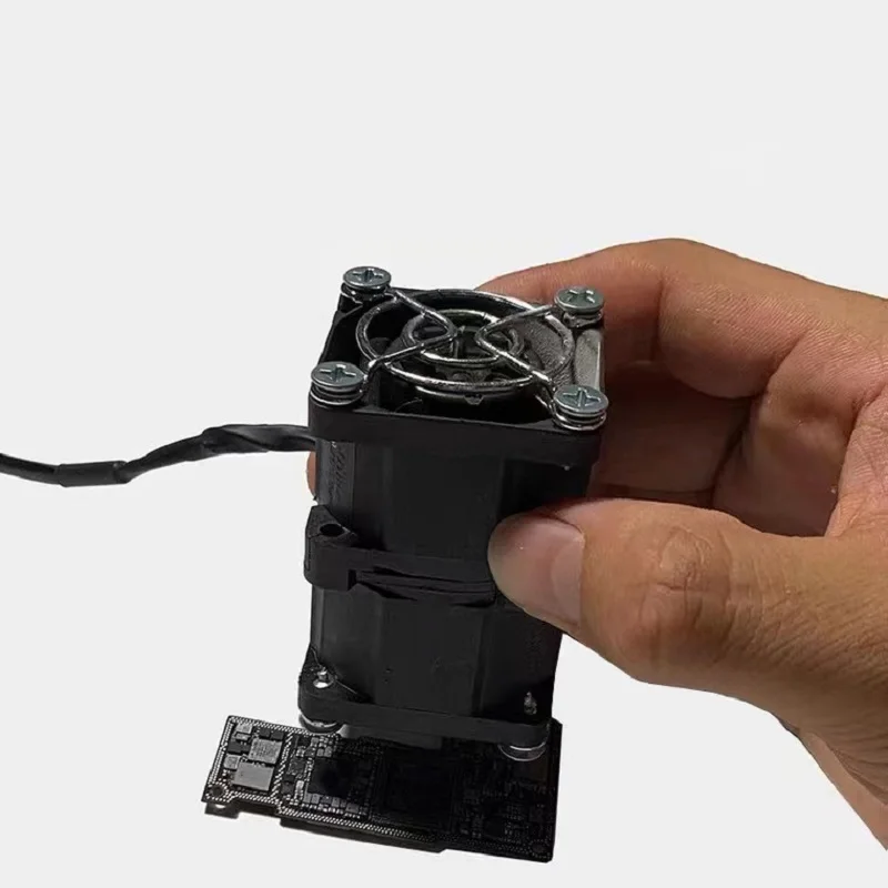WNB 110V ingresso di alimentazione Mini ventola di raffreddamento cavo da 1.5m strumento di trasmissione a 9 velocità soffiare via fumi di saldatura nocivi per la riparazione del telefono