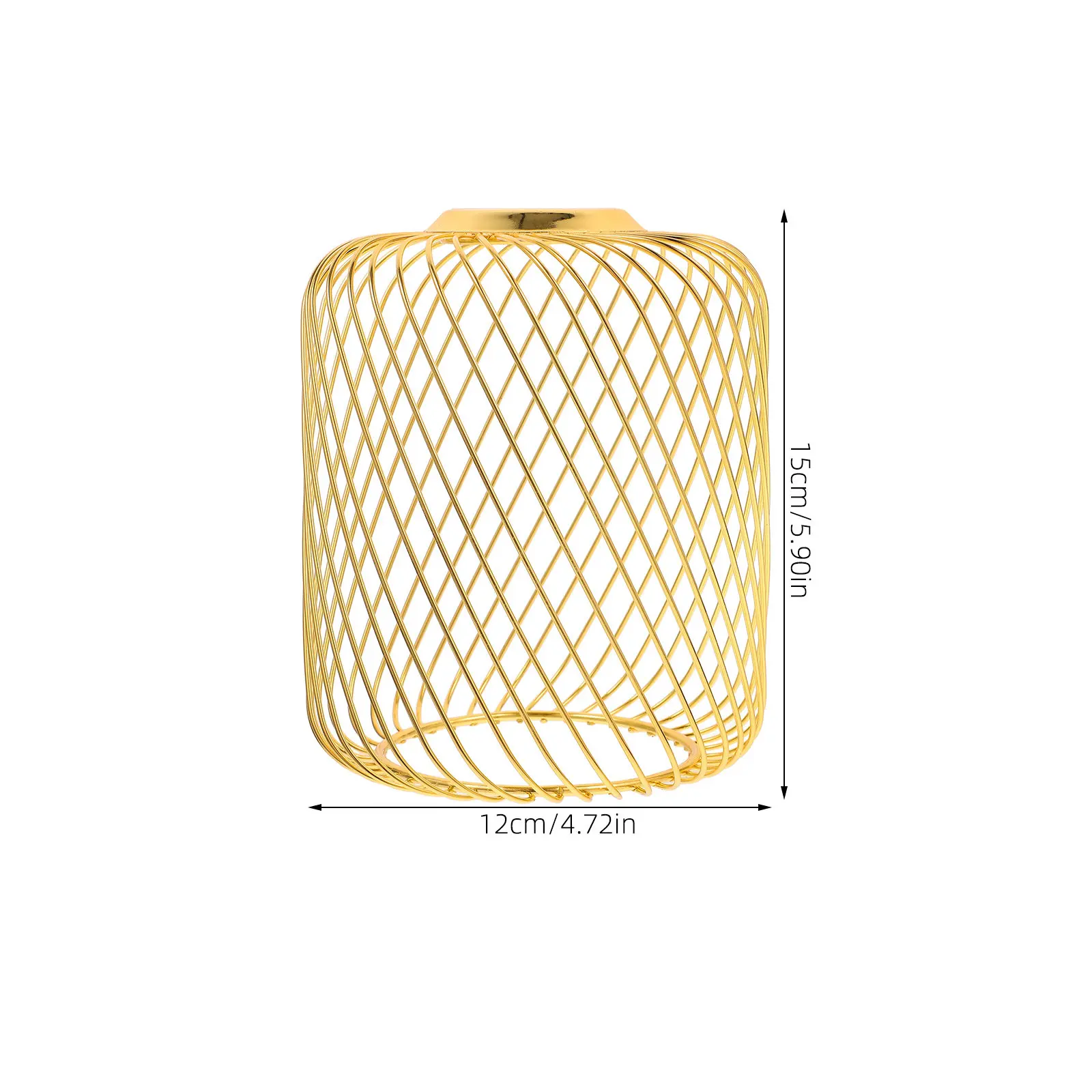 Industrial Metal Lamp Shade Compact Size for Pendant Ceiling Lights Warm Romantic Ambiance Bar Guesthouse Restaurant Kitchen