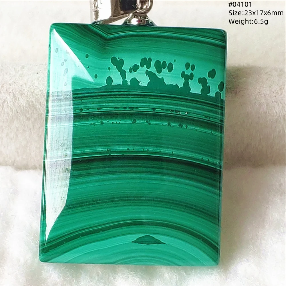 

Натуральный зеленый малахитовый кулон из хризоколлы, прямоугольное украшение для женщин и мужчин, модное ожерелье из зеленой хризоколлы AAAAAA