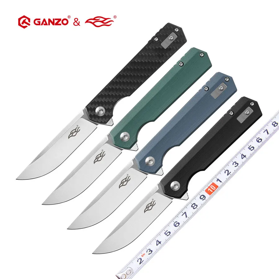 

Ganzo FBKNIFE Firebird FH11S D2 blade G10 or Carbon Fiber Handle Folding knife Survival tool Pocket Knife tactical outdoor tool