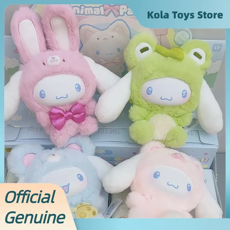 Original TOPTOY Cinnamoroll Tier-Party-Serie Süße Freunde Blind Box Mini-Figur Deko Kawaii Sammlerstück Mystery Box Geschenk