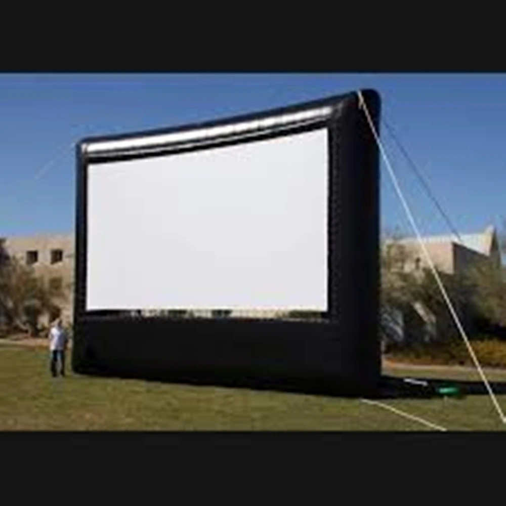 Good price inflatable theater projection screen, large inflatable open air home inflatable movie screen for fun  new movie dome