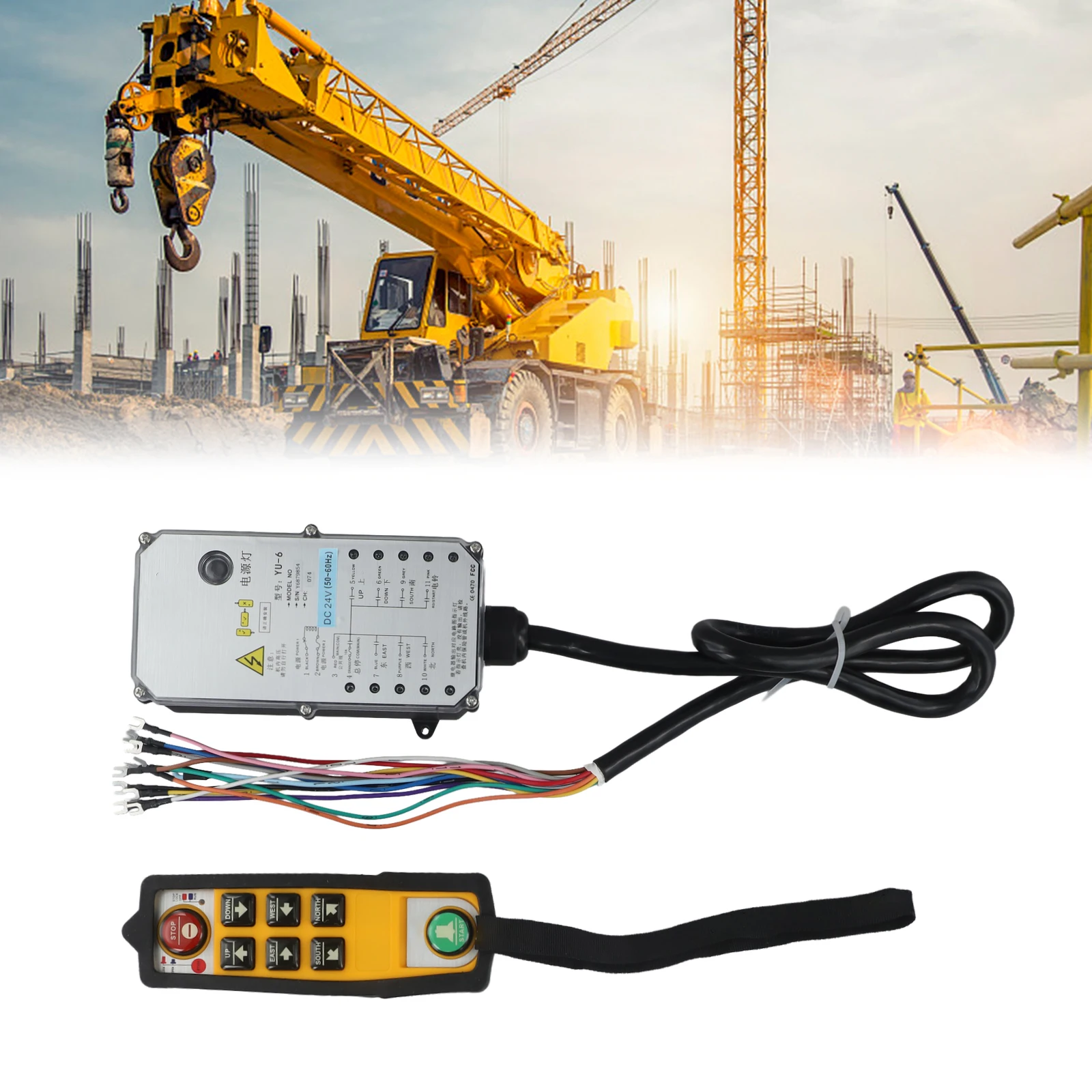 

Electric Hoist Oil Hoist Crane Lift Controller Voltage Industrial Grade Acid Resistant Mechanical Equipment DC V