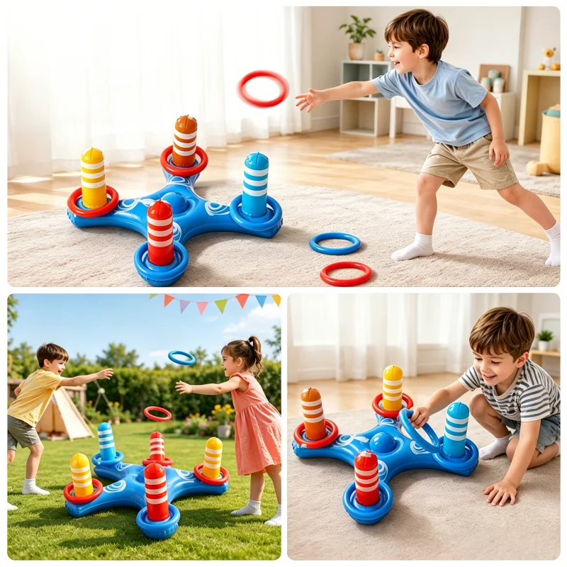 Party Sport Zwemmen Opblaasbaa - Ring Toss Outdoor recensie en prijs
