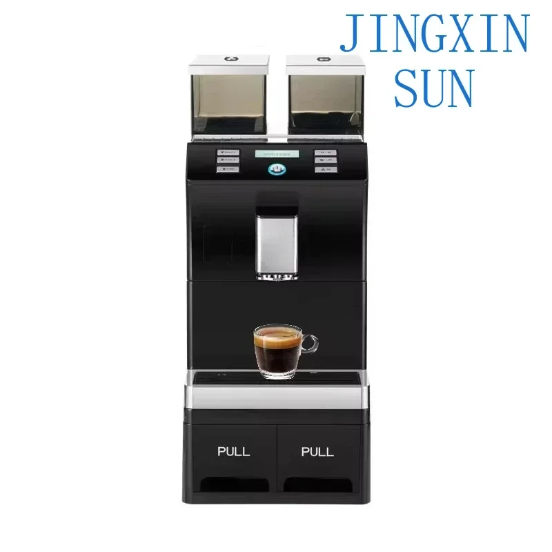 -101+6 Full Automatic Coffee Machines Automatic Cleaning Function On And Off Espresso