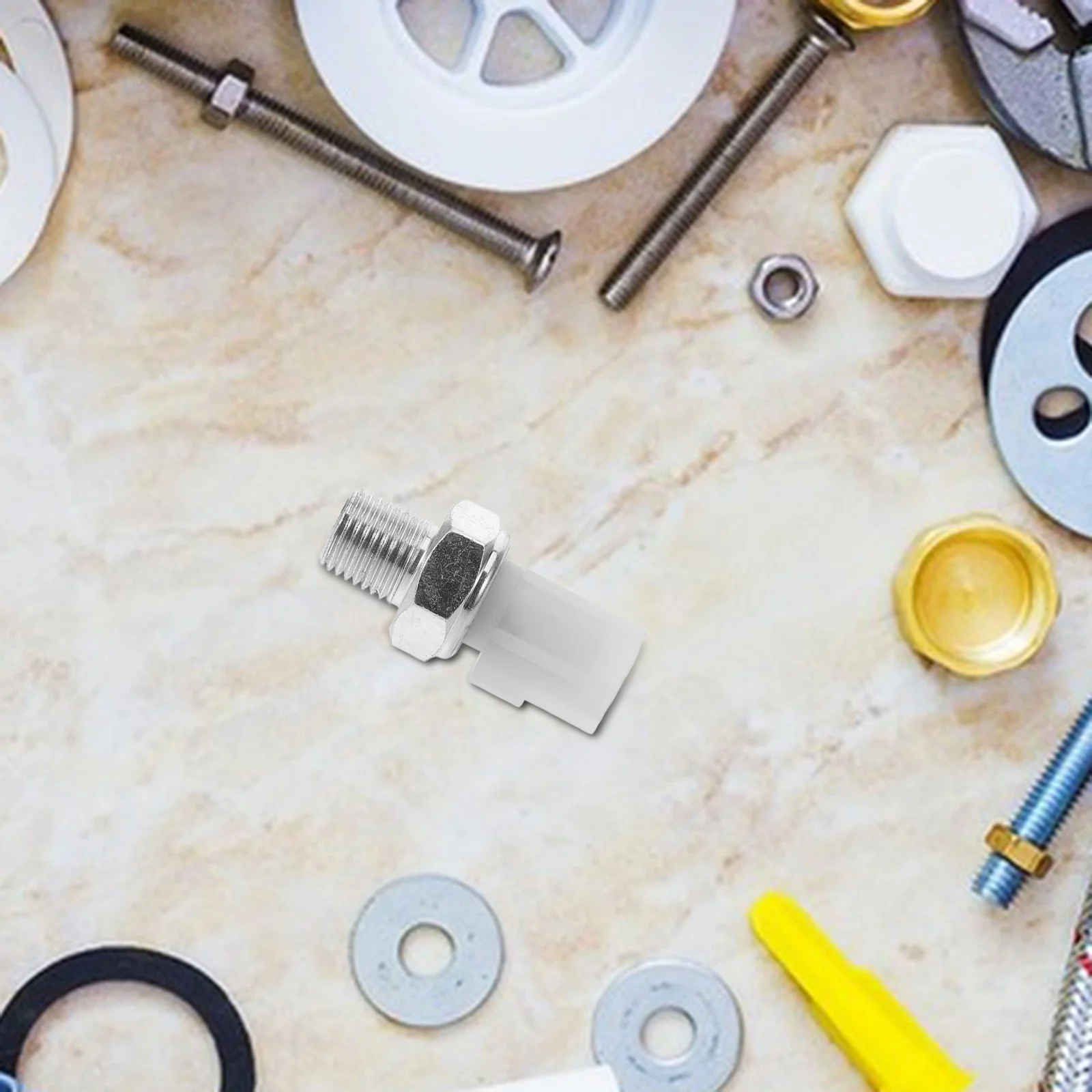 

Engine Oil Pressure Sensor Pressure Switch Auto Compatible Accurate Oil Transducer Sensor for Engine Performance