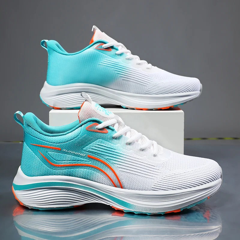 Zapatos de hombre 2025 otoño nuevos zapatos deportivos casuales transpirables de moda zapatillas de entrenamiento de malla para estudiantes