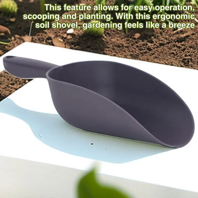 Soil Scoops Drop-Proof And Multi-Purpose Gardening Shovel Camping Tools For Pot Planting Soil Digging Beach Play Transplanting