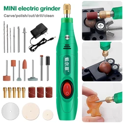 12V Electric Drill Multifunctional Grinding Engraving Pen Portable Mini Drill Electric Rotary Tool DIY Grinding Machine