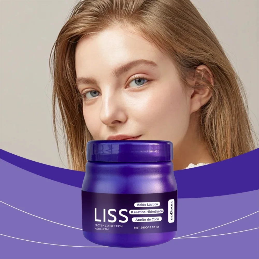 

Moisturizing Hair Straightening Cream Deep Nourishing Long-Lasting Smoothness Keratin Hair Mask Repair Hair Mask All Hair Types