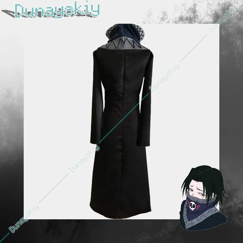 Feitan Portor Cosplay Costume Phantom Troupe Coat Wig Potoo Anime Cosplay Wig Outfit Halloween Carnival Party Suit