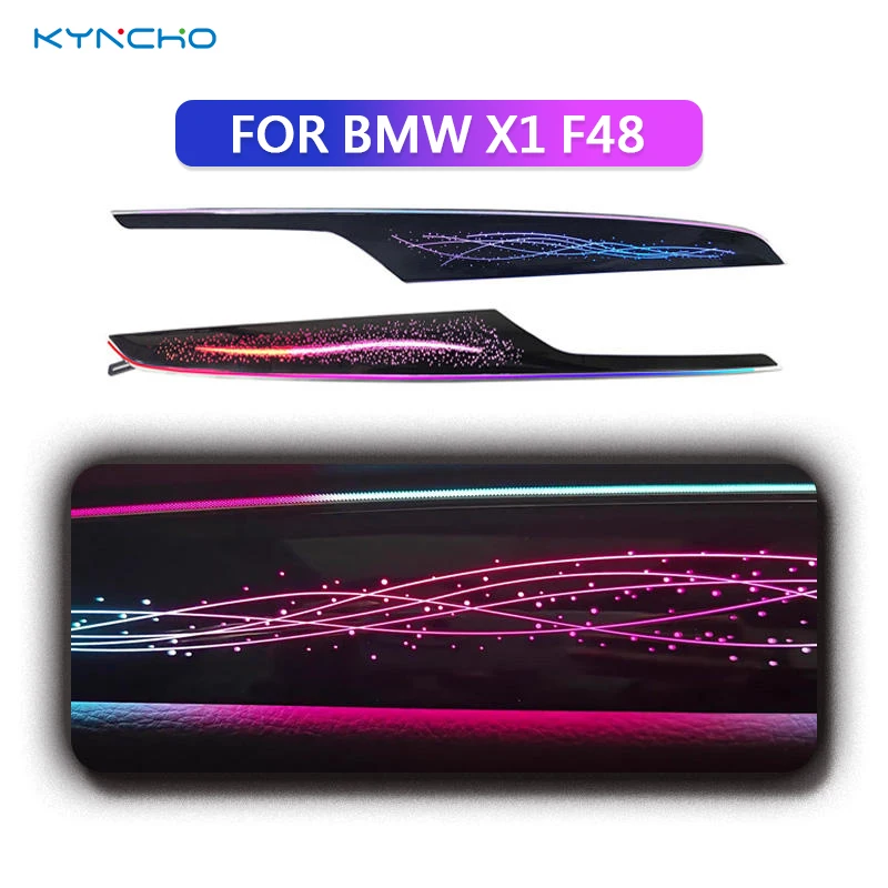 for BMW X1 F48 LED Car Ambient Light Interior Symphony Ceiling Light Automotive Ambient Lighting with Colorful Features