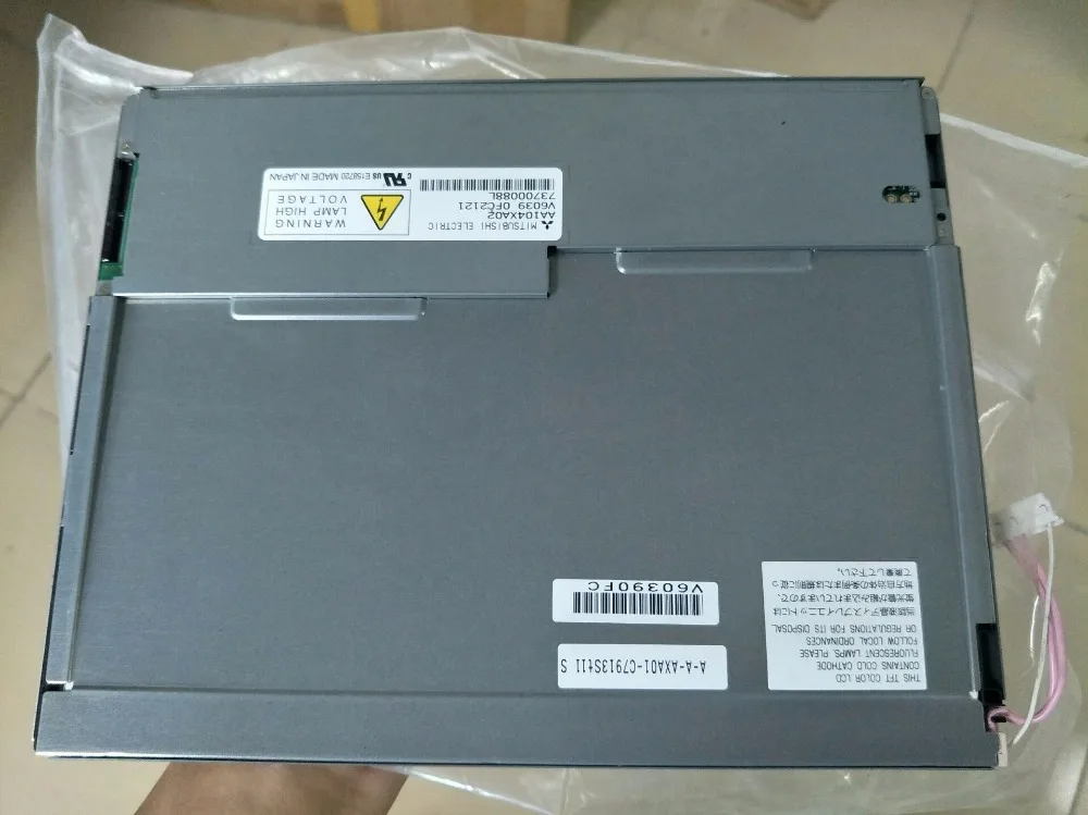 Original AA104VH 01 02 AA104VC01 AA104XA02 AA104SH02 10.4 inch industrial control panel