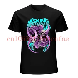 Asking Alexandria Elephant Logo Mens New Purple T Shirt