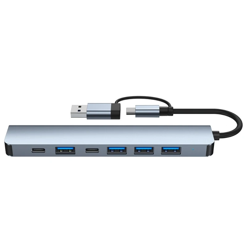 7-in-1-Multi-Ladekabel USB/USB C auf USB 2.0 Typ-C-Anschluss für PC