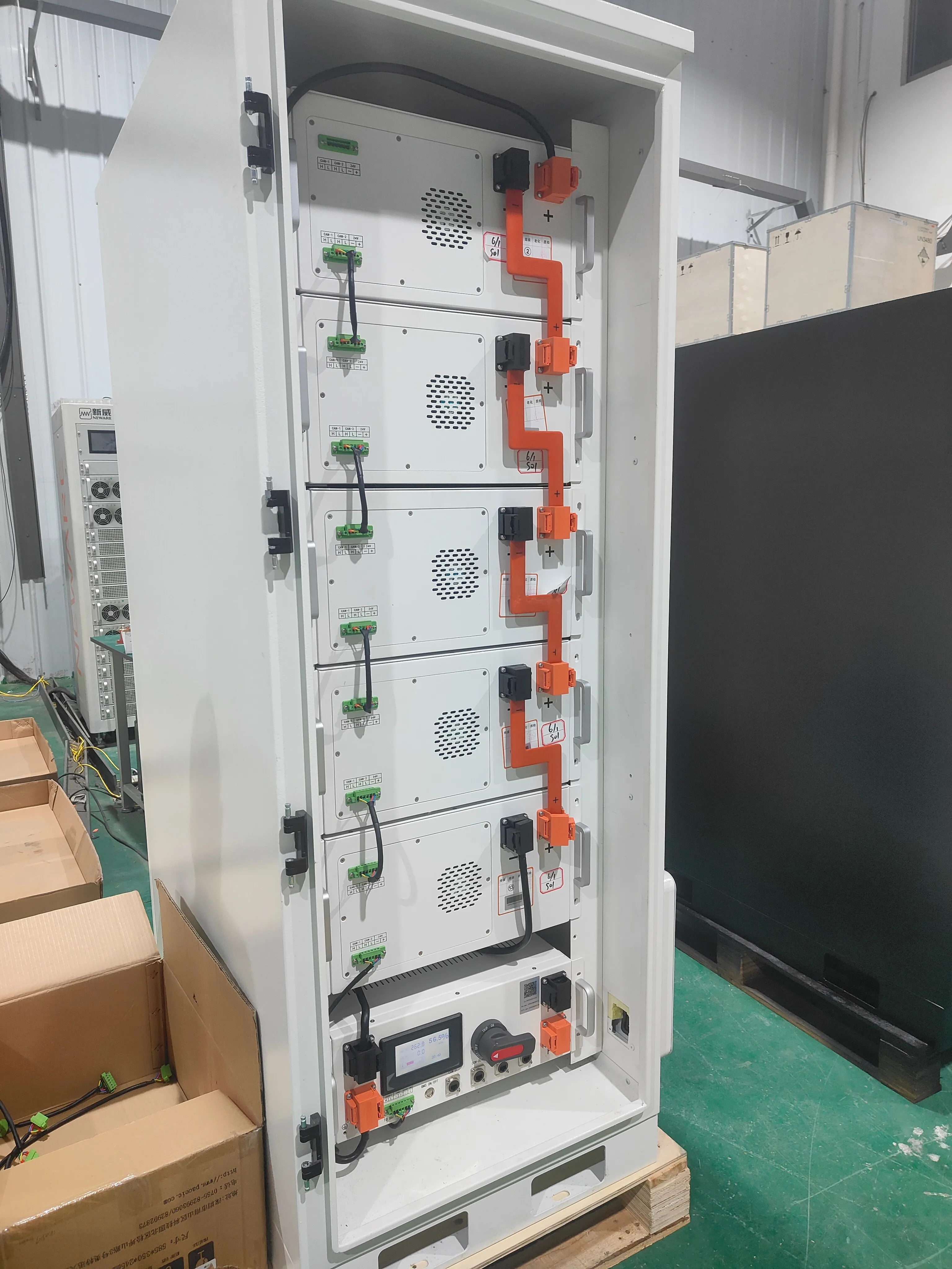 Système de stockage d'énergie hybride de batterie solaire de WS 100kw 200kw 300kw 200kwh 500kw 150kw 100 kw 500 kw