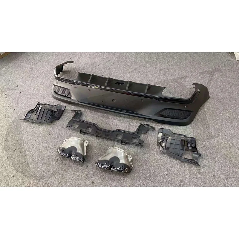 

【LIMITED OFFER】Diffuser for 2020+ GLE Coupe W167/C167 Facelift/GLS63 | Bumper Diffuser, Exhaust Pipe & Rear Lip Tips