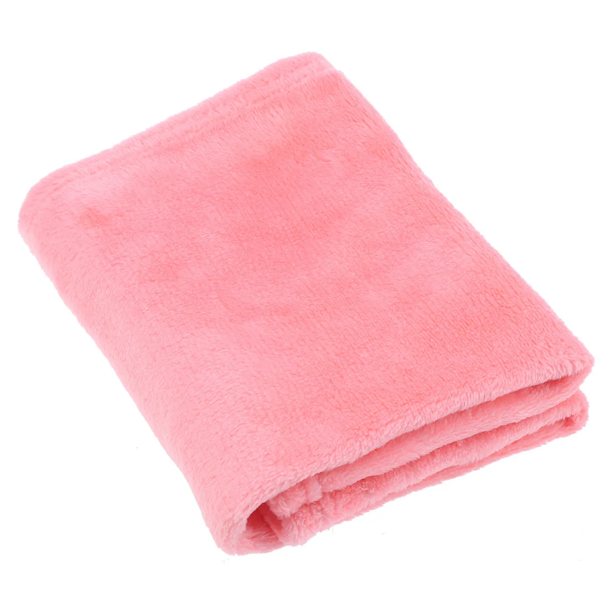 

Solid Color Pet Blanket Camel Soft Flannel Fleece Warm Bedding For Small Pets Lightweight Home Textile Blanket