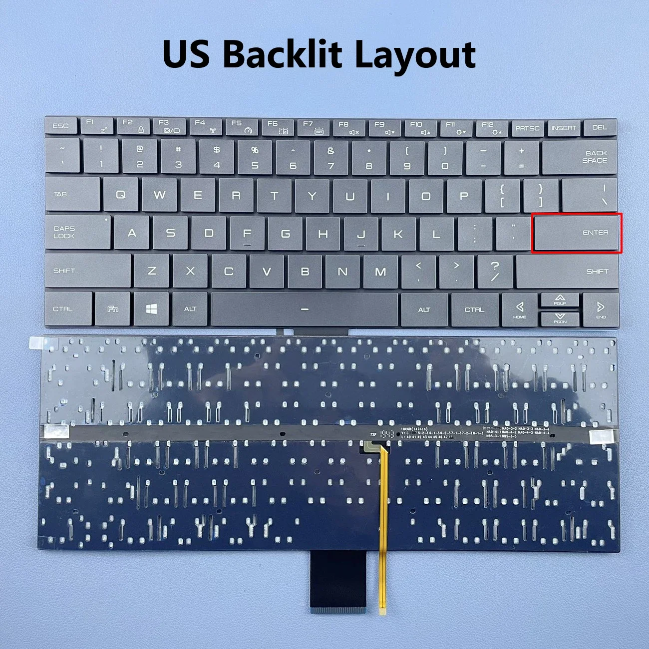 US Korean Backlit&NoBacklit Keyboard for MECHREVO S1 Air Pro S2 U43E1 U45A1 U45S1 U45S2 U47T1 Series