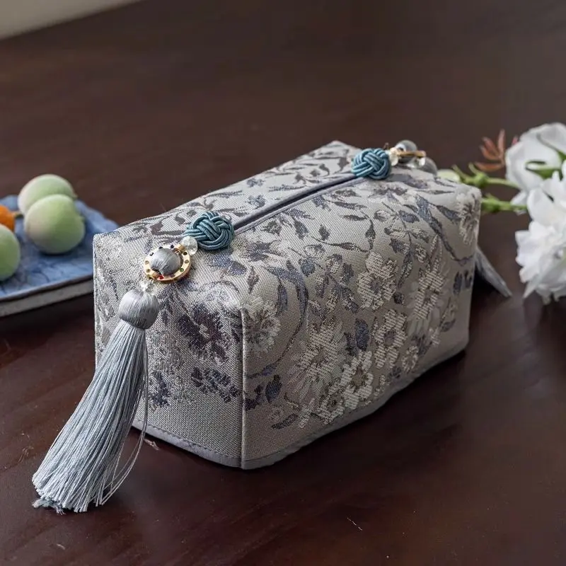 

Luxury Napkin Dispenser Box - Premium Living Room Hotel 2026 New Creative Fabric Tissue Case, High-End Style